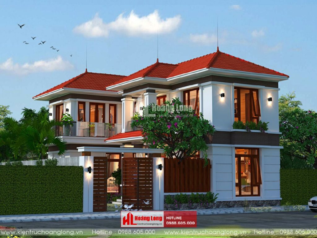 Tổng hợp 499+ mẫu thiết kế nhà biệt thự mini 2 tầng HOT 2026 1 Thiết Kế Nhà Biệt Thự Mini 2 Tầng