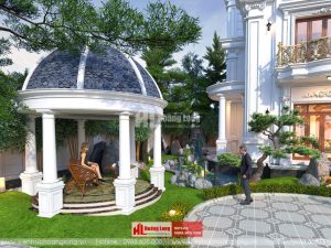 Thiết Kế Sân Vườn Nhà Biệt Thự