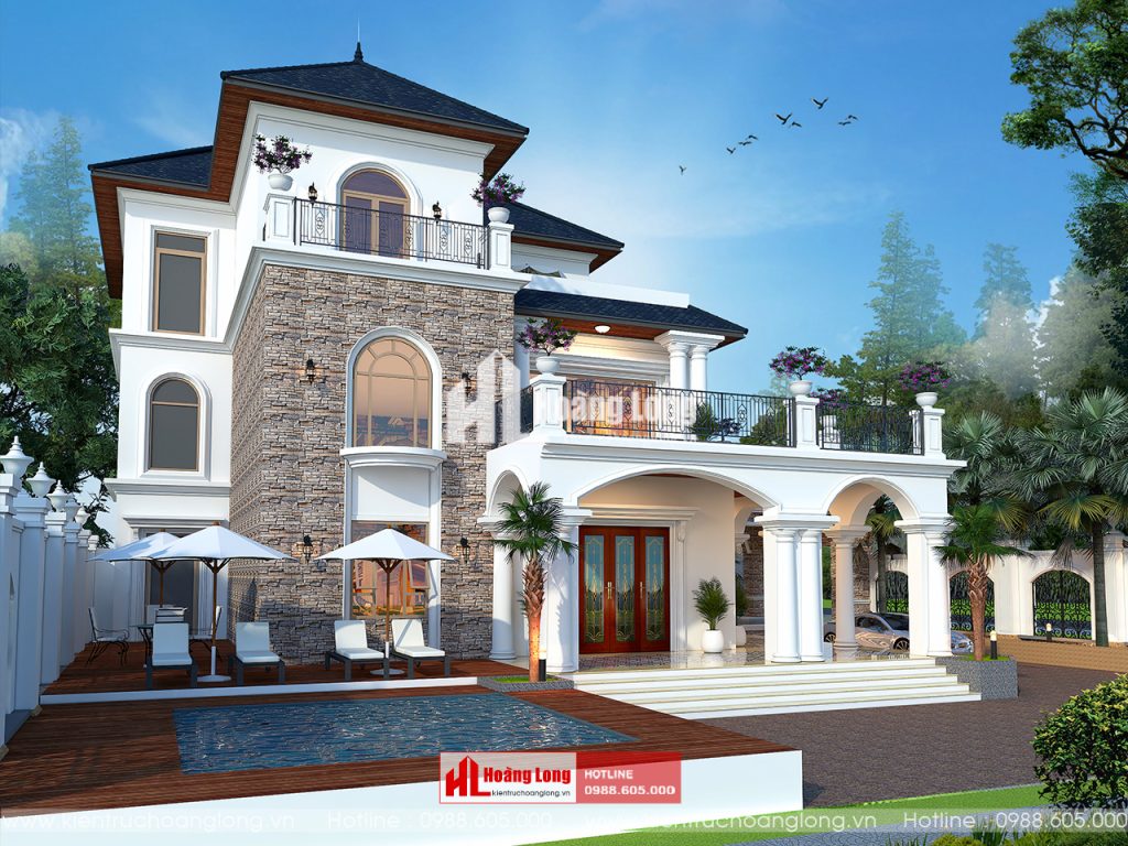 Các xu hướng thiết kế sân vườn nhà biệt thự mới nhất 2025 3 Thiết Kế Sân Vườn Nhà Biệt Thự