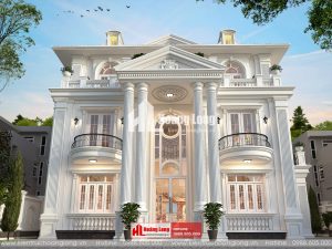 Thiết Kế Biệt Thự Tân Cổ Mái Nhật Đà Nẵng