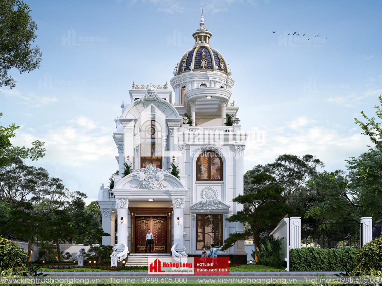 Mẫu Biệt Thự 2 Mặt Tiền Bắc Ninh Hot Nhất 2026 [Hl11425]